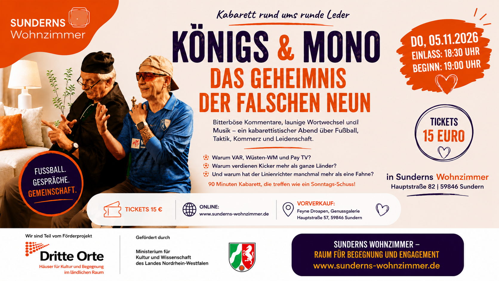 Königs & Mono – Das Geheimnis der falschen Neun